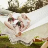 Hamac artisanal XXL en coton jacquard Palacio