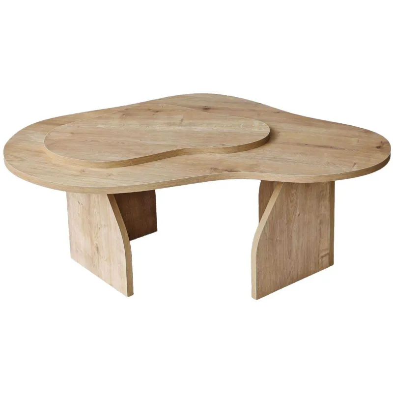 Table basse en aggloméré Melted
