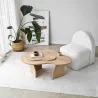 Table basse en aggloméré Melted