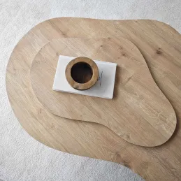 Table basse en aggloméré Melted