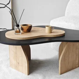 Table basse en aggloméré Melted