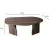 Table basse en aggloméré Rock