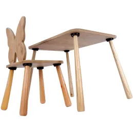 Ensemble table et chaise enfant en aggloméré Bizzy