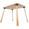 Ensemble table et chaise enfant en aggloméré Bizzy