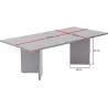 Table basse en aggloméré Sabin