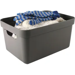 Boite de rangement avec couvercle transparent  Sigma Home Box 13 L
