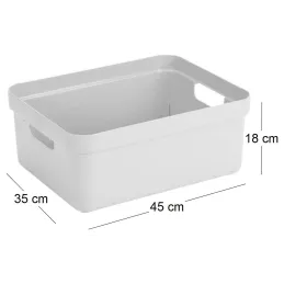 Boite de rangement Sigma home Box 24L