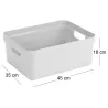 Boite de rangement Sigma home Box 24L