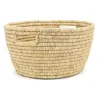 Corbeille à linge ovale en palmier