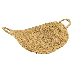Panier à buche jonc et métal