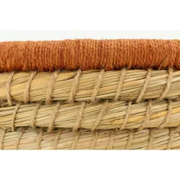 Corbeilles en Jute et Jonc rouille