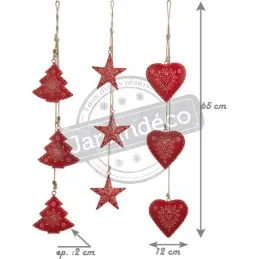 Suspension de Noël en métal