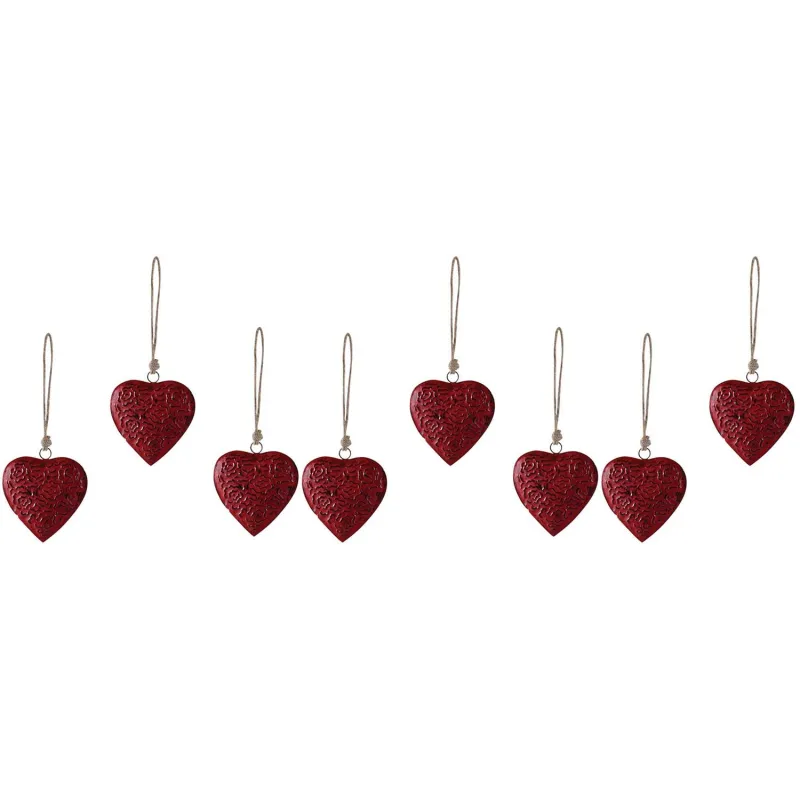 Coeur à suspendre en métal