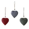Coeur à suspendre en métal