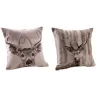 Coussin cerf en coton et polyester (Lot de 2)
