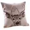 Coussin cerf en coton et polyester (Lot de 2)