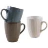 Mug classique en grès Chevrons