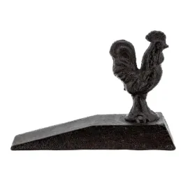 Cale-portes en fonte coq et lapin