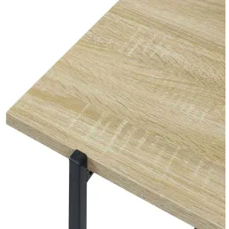 Table basse en mdf et métal Loka