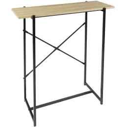 Console en mdf et métal Loka
