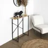 Console en mdf et métal Loka