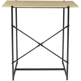 Console en mdf et métal Loka