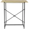 Console en mdf et métal Loka
