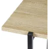 Console en mdf et métal Loka