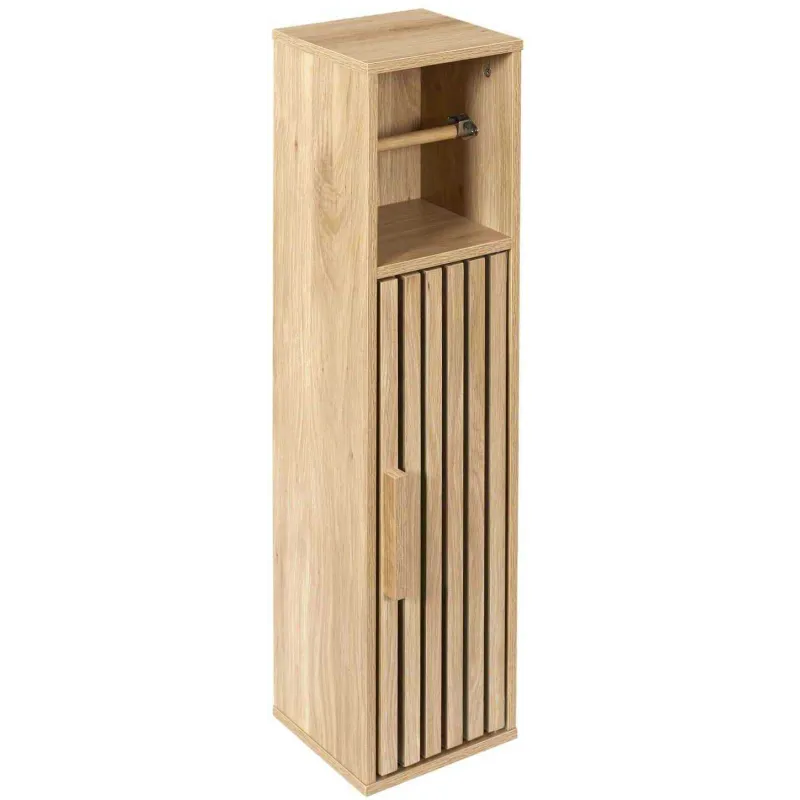 Meuble dérouleur papier WC en bois Klaus