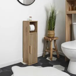 Meuble dérouleur papier WC en bois Klaus