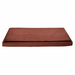 Coffre banc pliable en velours côtelé Scott