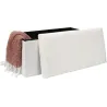 Coffre banc pliable en velours côtelé Scott