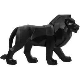 Lion origami en polyrésine 33 x 11.5 x 21.5 cm