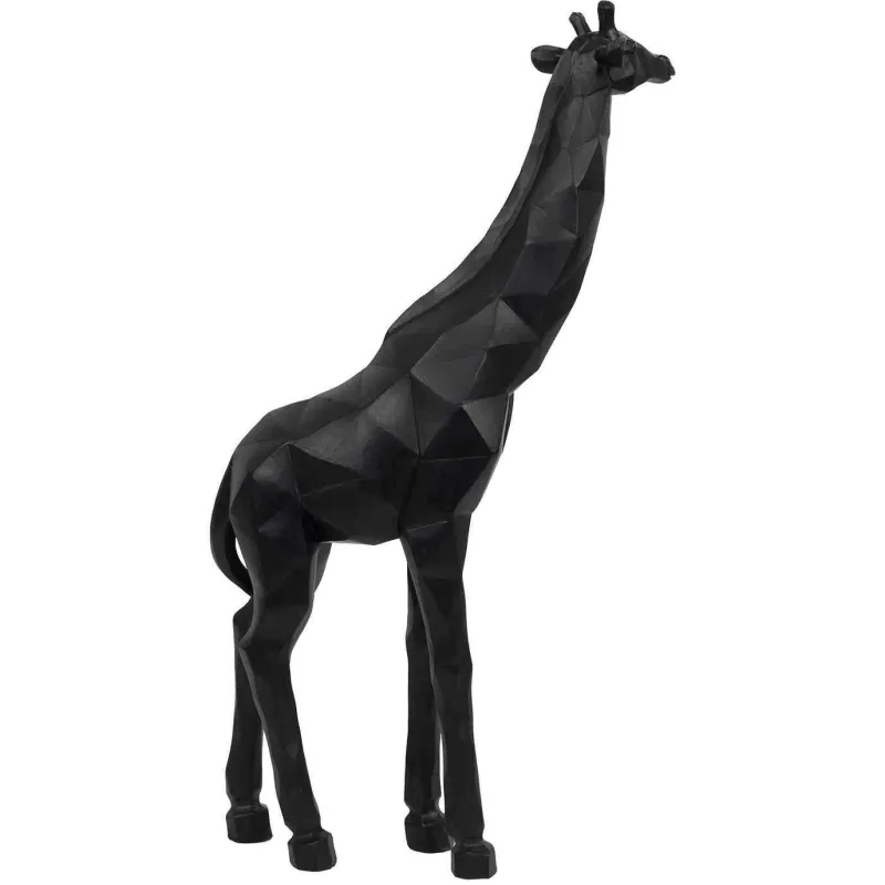 Girafe origami en polyrésine 19 x 8.5 x 40 cm