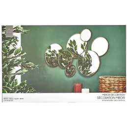 Décoration murale miroirs ronds