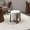 Tabouret en velours côtelé Scott