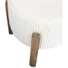 Tabouret en velours côtelé Scott