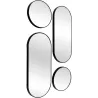 Set de 4 miroirs ronds et ovales Versa