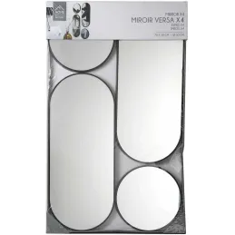 Set de 4 miroirs ronds et ovales Versa