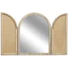 Miroir à volets en mdf et canage Bali