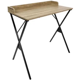 Bureau en mdf et métal Loka