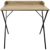 Bureau en mdf et métal Loka