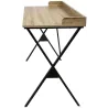 Bureau en mdf et métal Loka