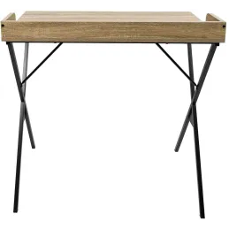 Bureau en mdf et métal Loka