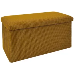 Coffre banc pliable en tissu Atome