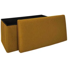Coffre banc pliable en tissu Atome