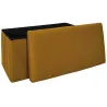 Coffre banc pliable en tissu Atome