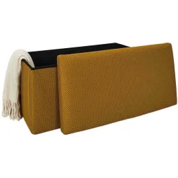 Coffre banc pliable en tissu Atome