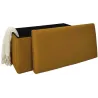 Coffre banc pliable en tissu Atome