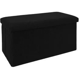 Coffre banc pliable en tissu Atome
